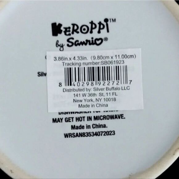 Sanrio KEROPPI White Colorful Double Print Ceramic Mug NWT - Picture 14 of 14